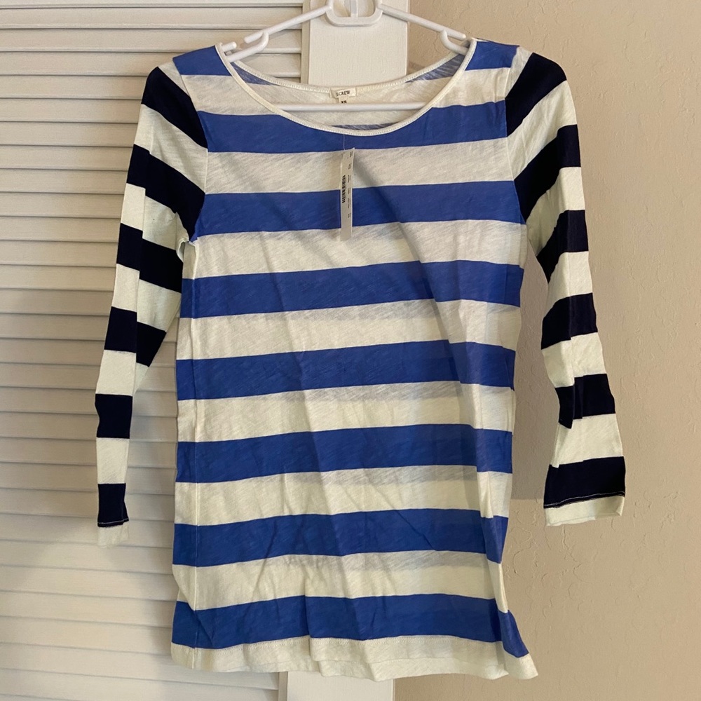 NEW JCREW tissue long sleeve shirt- size XS